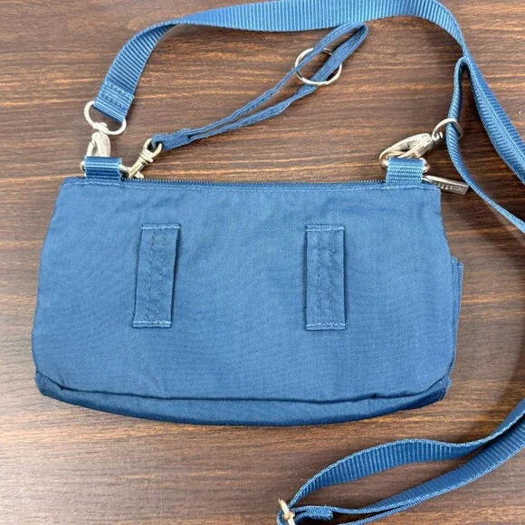 Baggallini Bag Crossbody Convertible Mini Bagg Purse Handbag Fanny Pack Blue - Picture 5 of 8